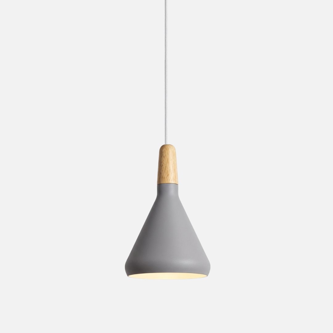 Pendant Light | Cone Shade Single Cable Suspension