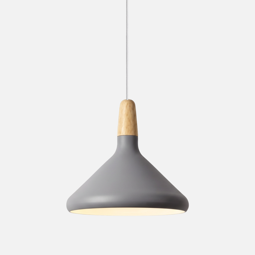 Pendant Light | Cone Shade Single Cable Suspension