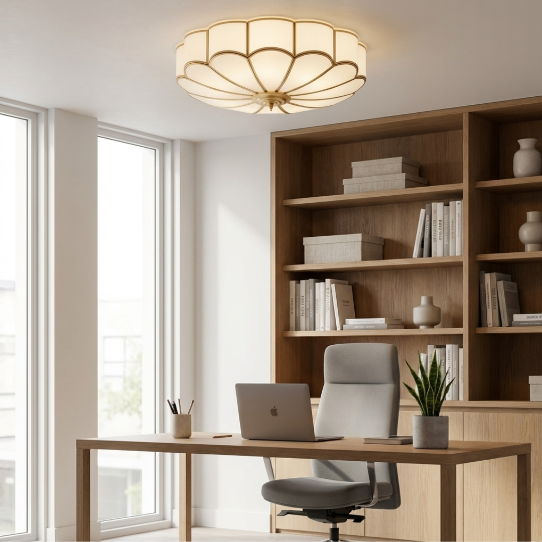 Ceiling Light | Petal-Segmented Layout