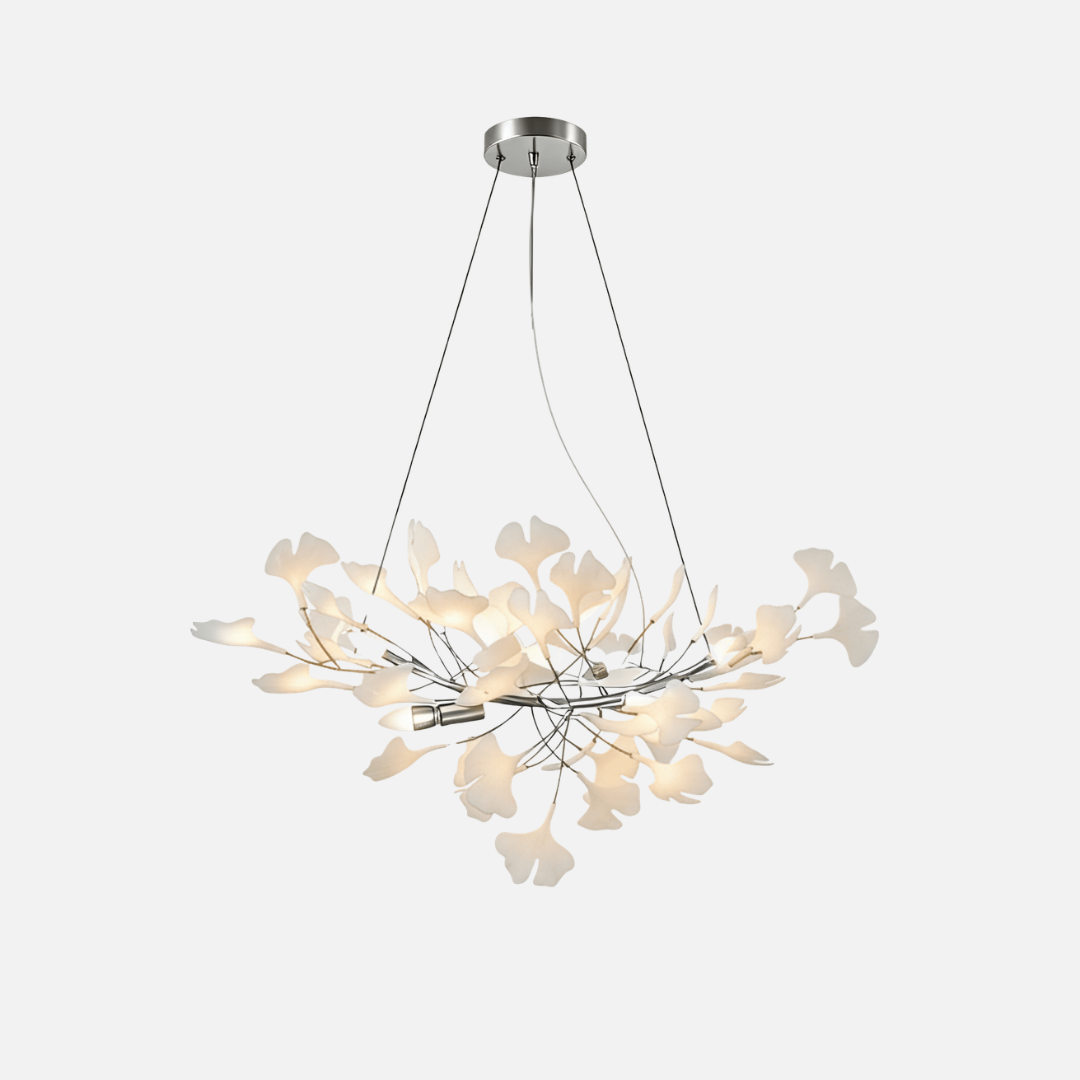 Chandelier Light | Gingko Leaf Design