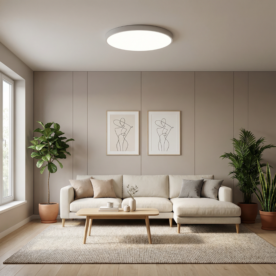 Ceiling Light | Round Flush