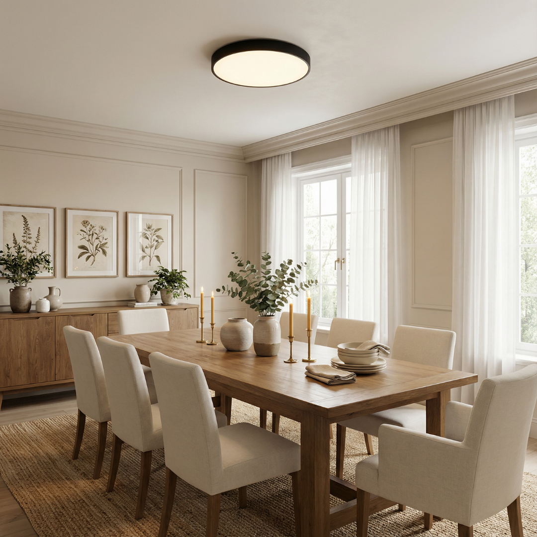 Ceiling Light | Round Flush