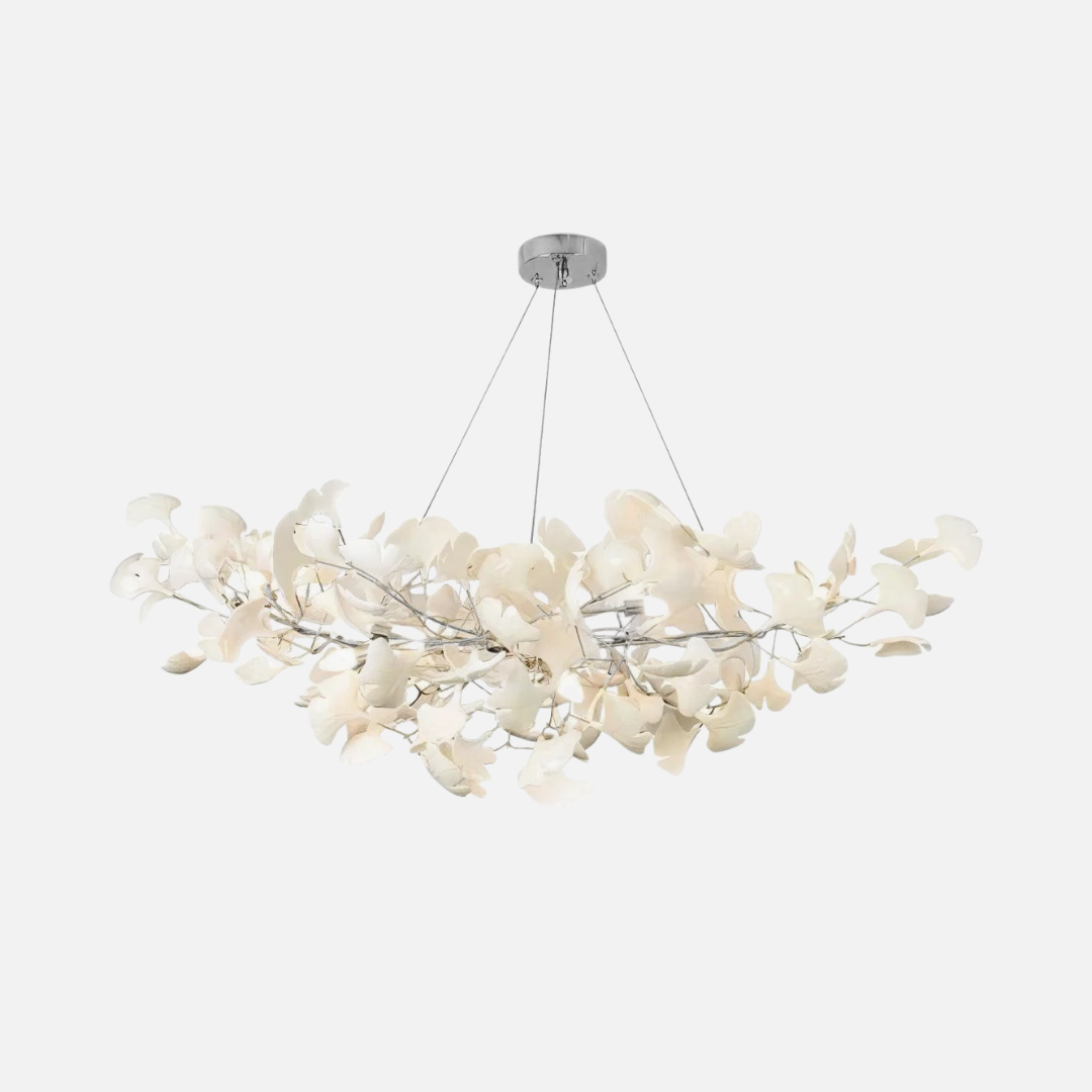Chandelier Light | Gingko Leaf Design