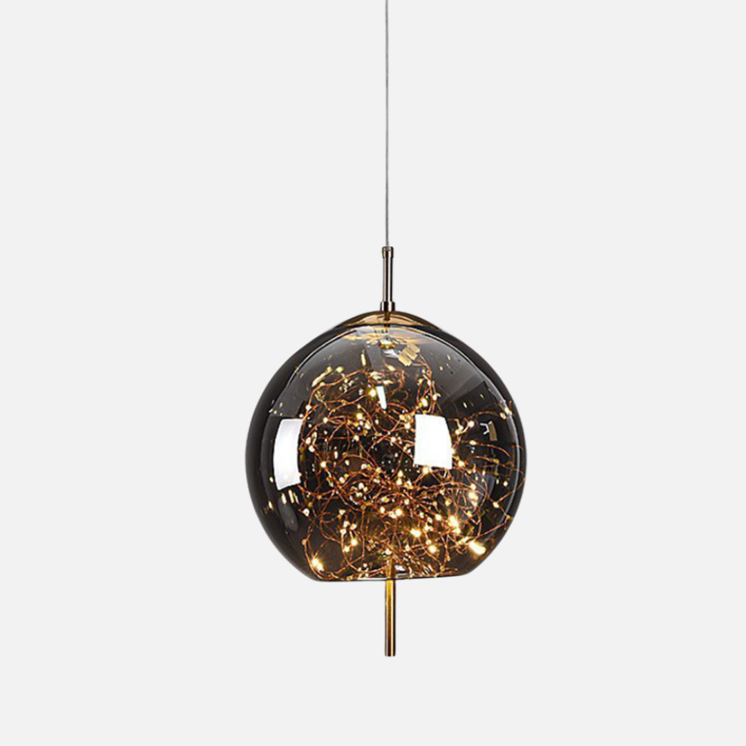 Pendant Light | Enclosed Glass Design