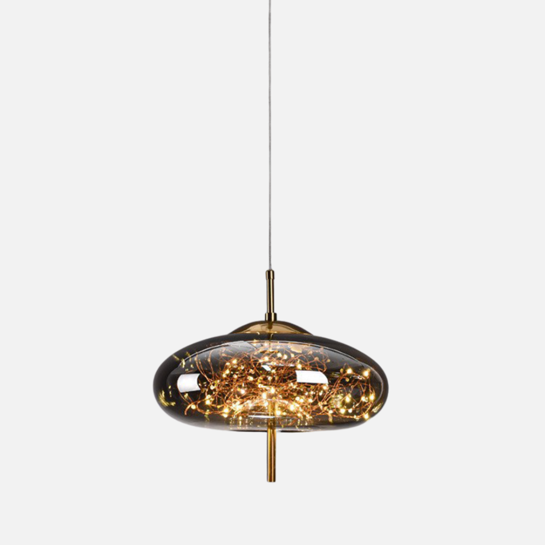 Pendant Light | Enclosed Glass Design