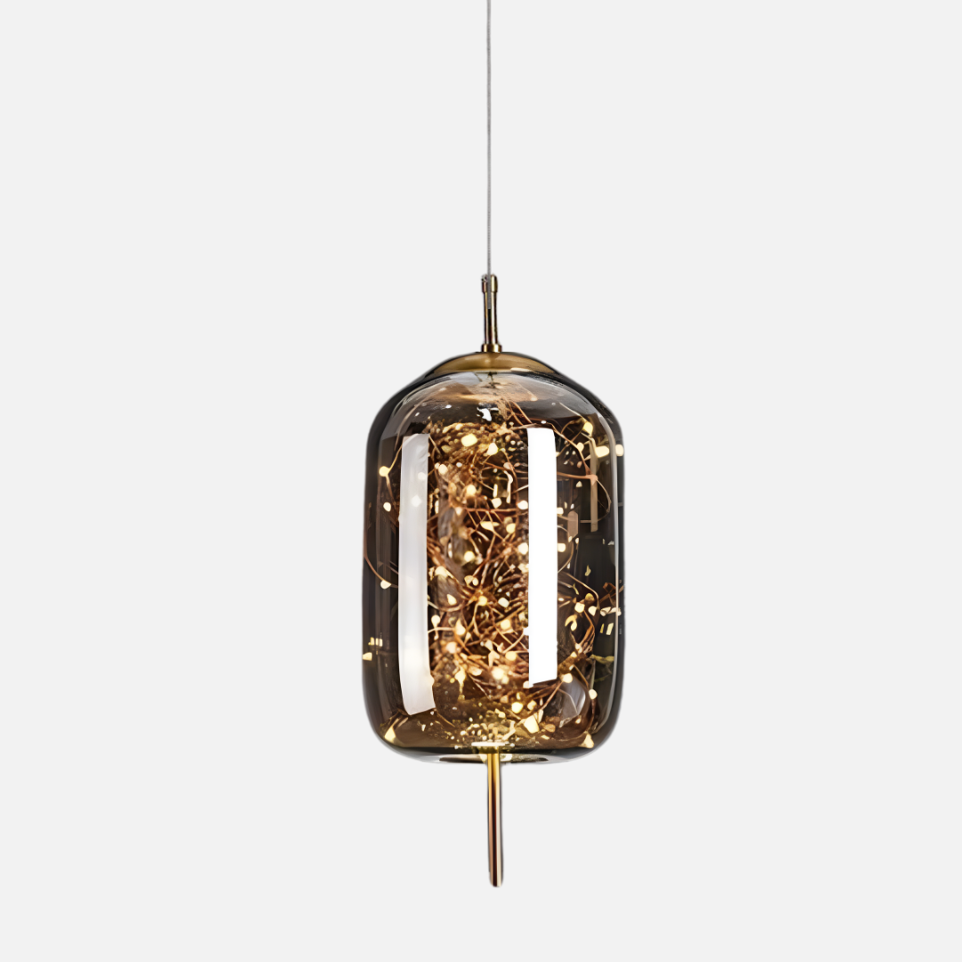 Pendant Light | Enclosed Glass Design