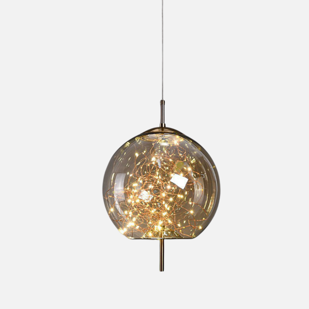 Pendant Light | Enclosed Glass Design