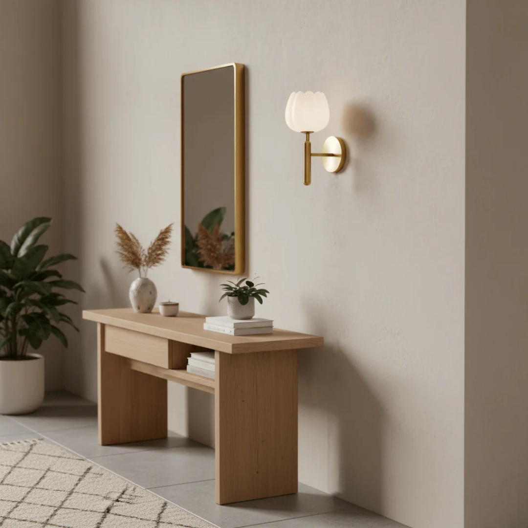 Wall Light | Tulip-Inspired Shape
