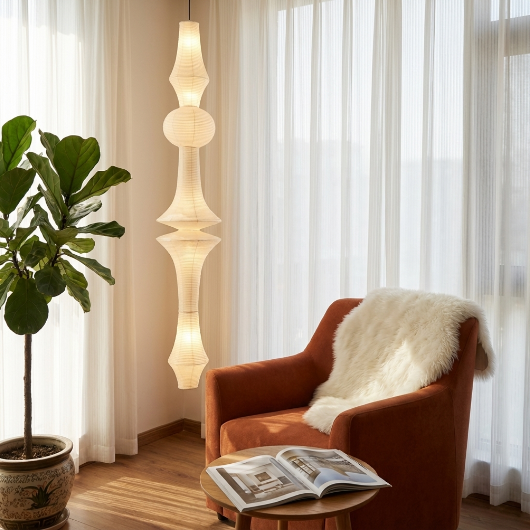 Pendant Light | Vertical Geometric Design