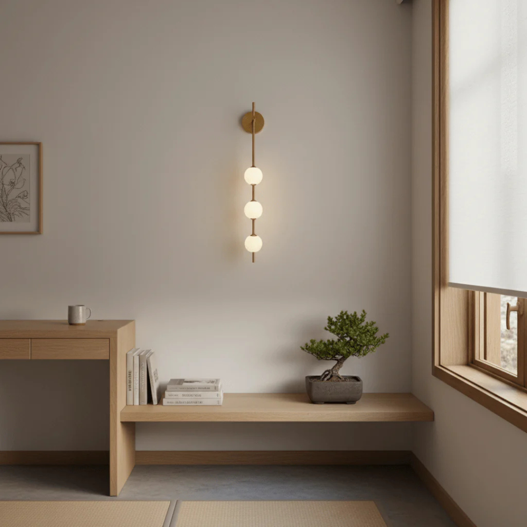 Wall Light | Stacked Globes Lamp