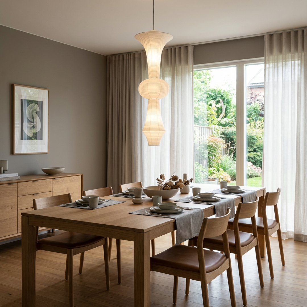 Pendant Light | Vertical Geometric Design