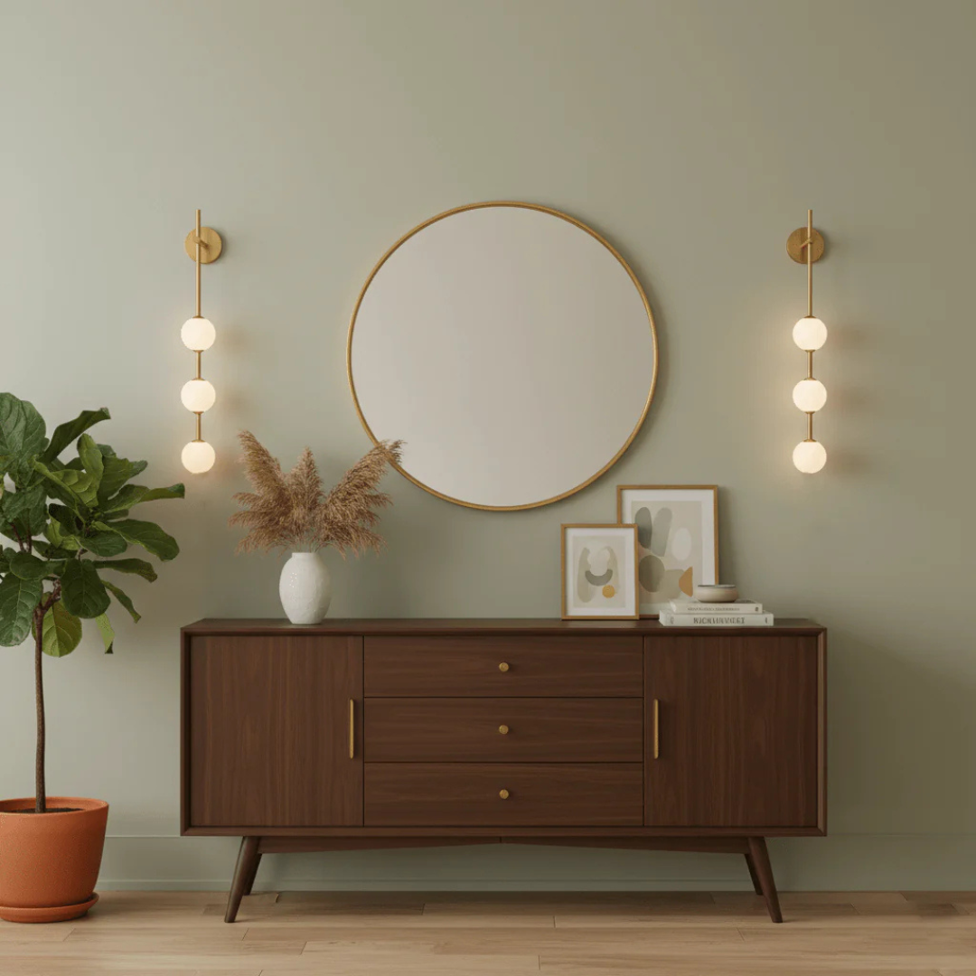 Wall Light | Stacked Globes Lamp