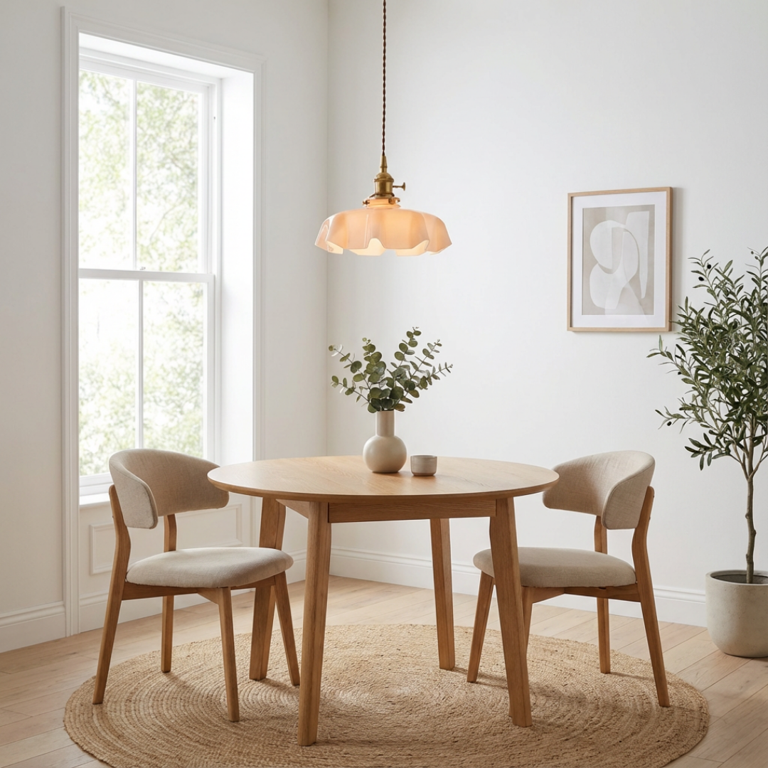 Pendant Light | Ruffled Edge-Shade