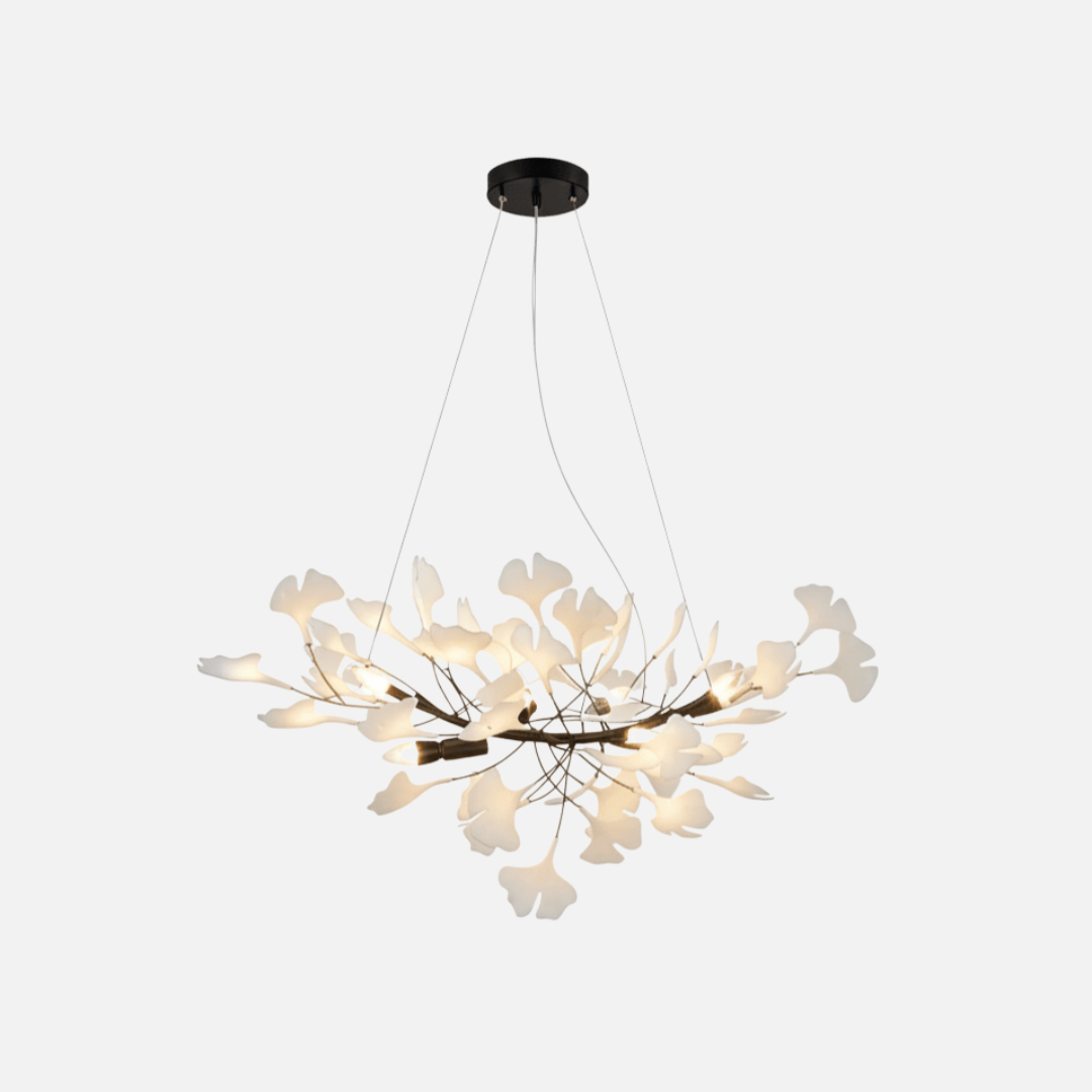 Chandelier Light | Gingko Leaf Design