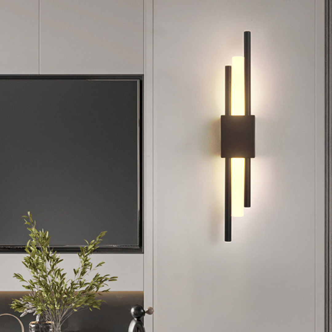 Wall Light | Dual Vertical Rod Design