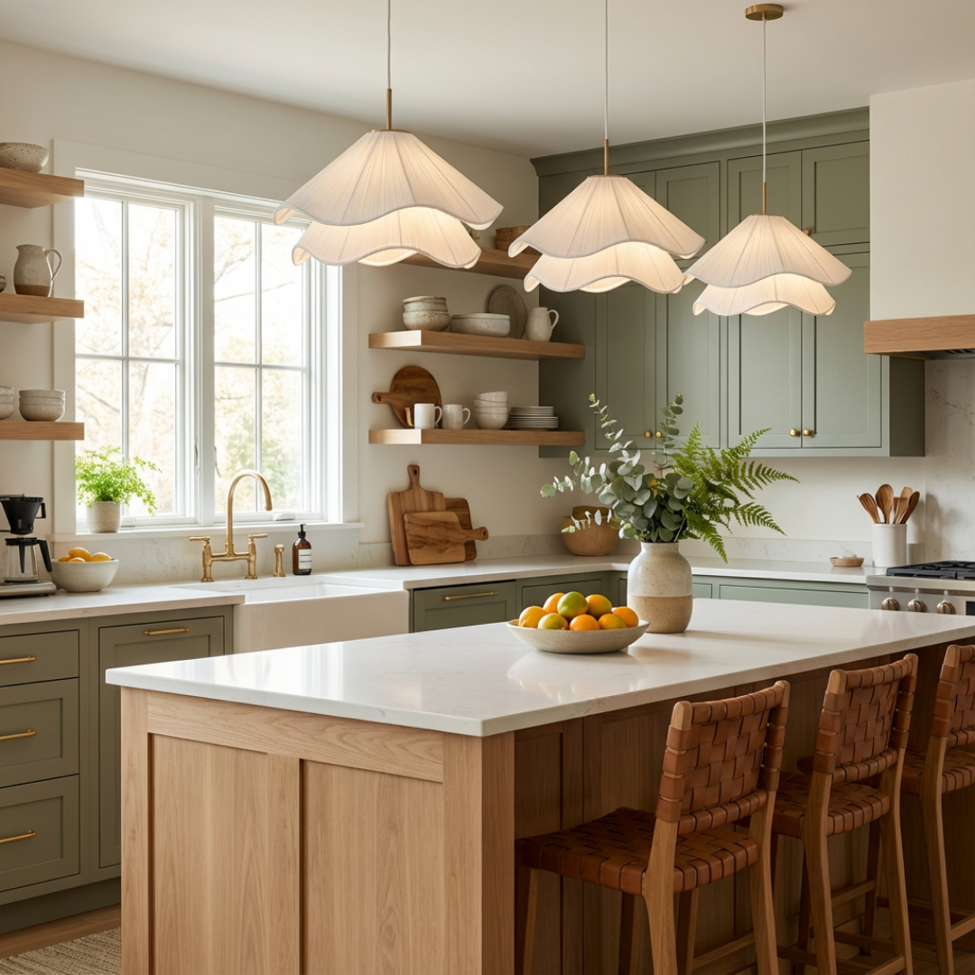Pendant Light | Floral Blossom Design