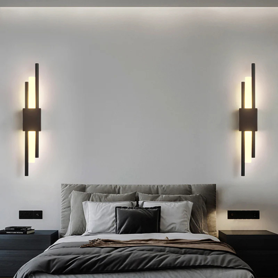 Wall Light | Dual Vertical Rod Design
