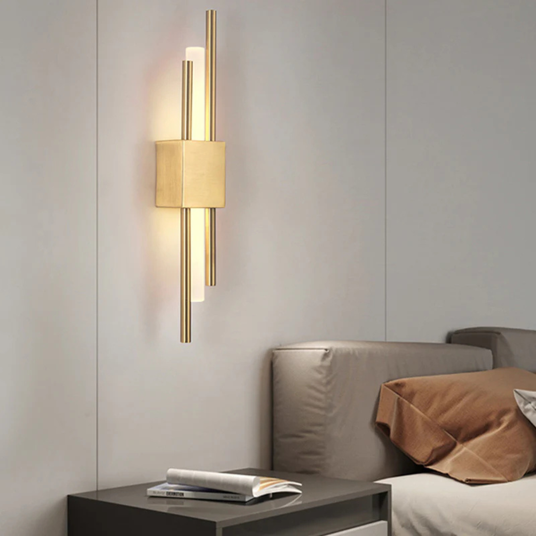 Wall Light | Dual Vertical Rod Design