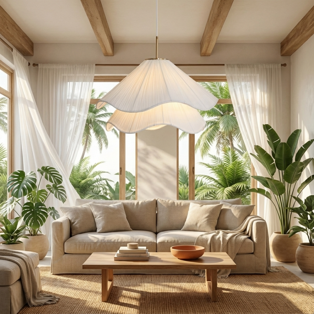 Pendant Light | Floral Blossom Design