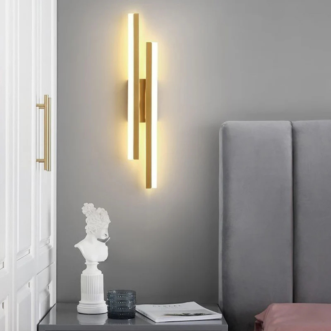Wall Light | LED Staggered Bar Layout