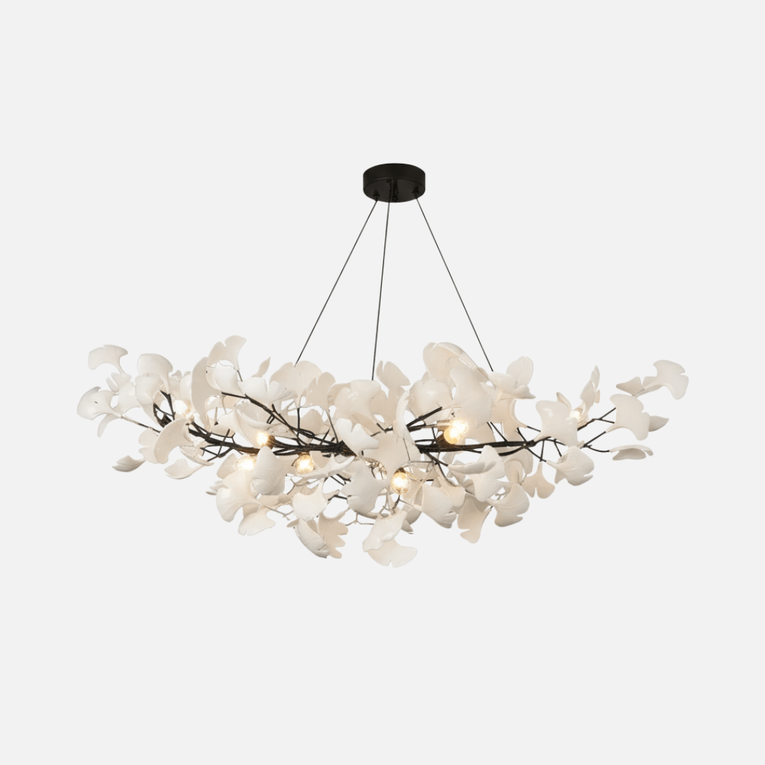 Chandelier Light | Gingko Leaf Design