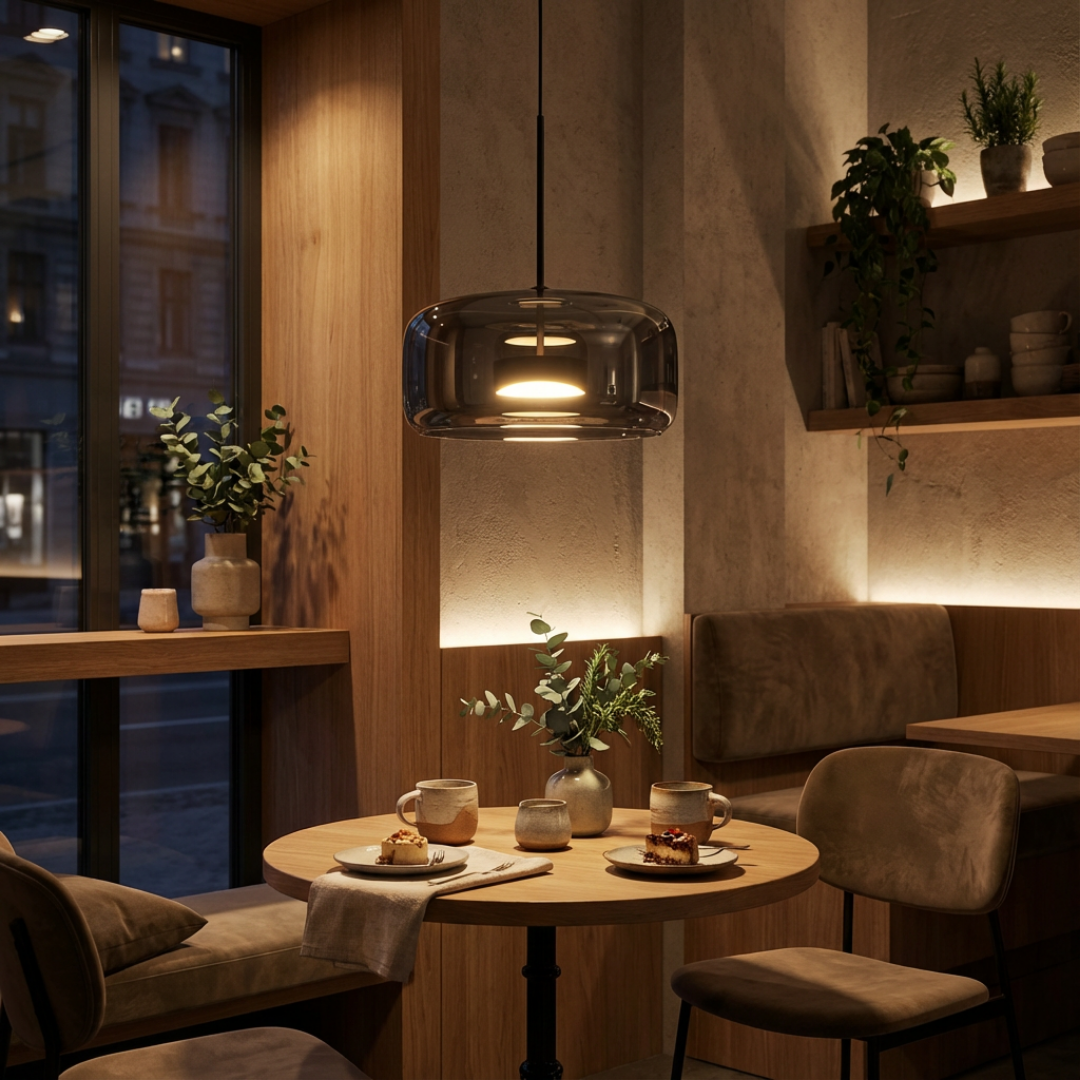 Pendant Light | Rounded Layered Design
