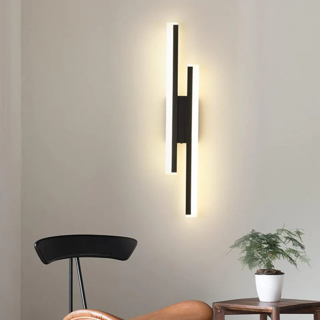 Wall Light | LED Staggered Bar Layout