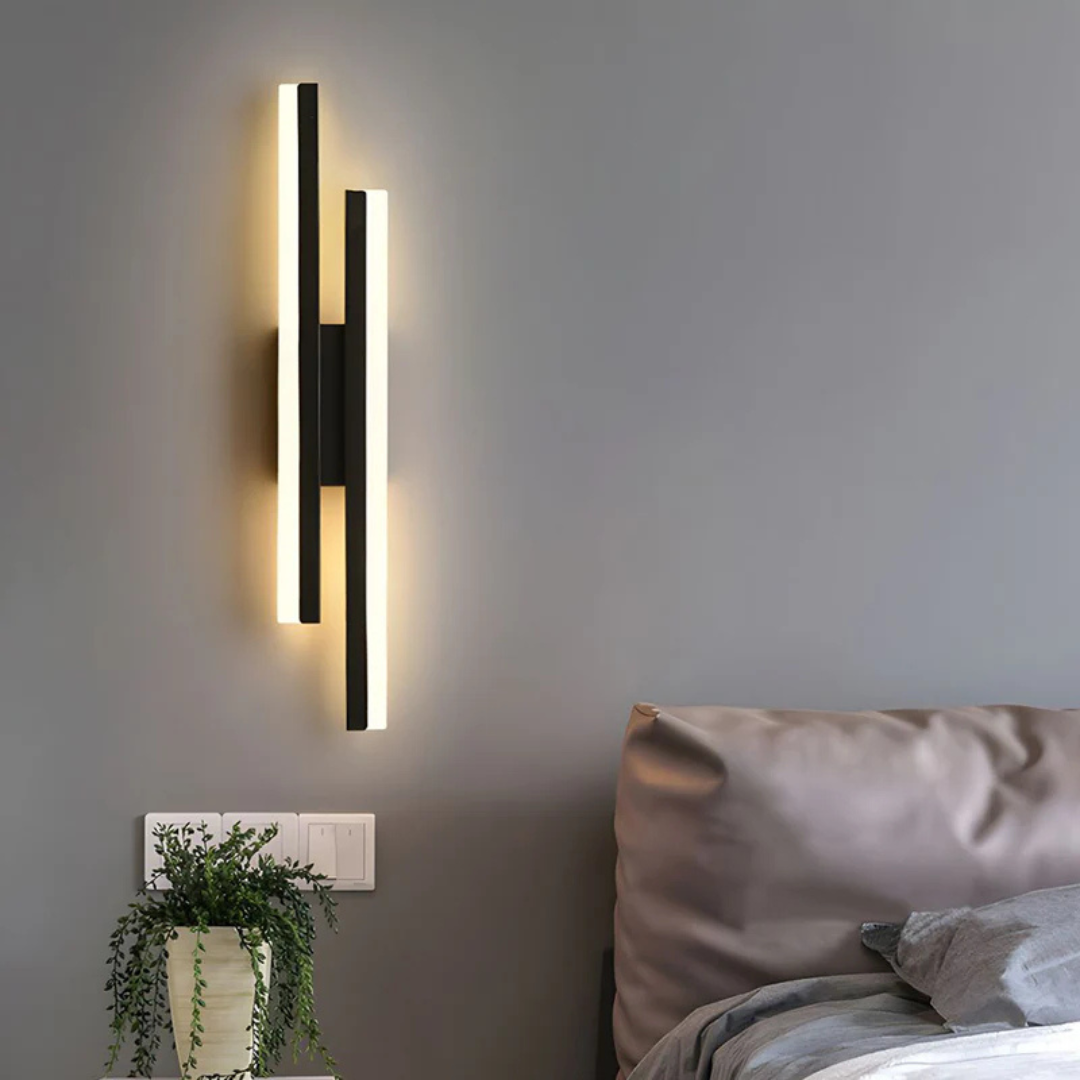 Wall Light | LED Staggered Bar Layout