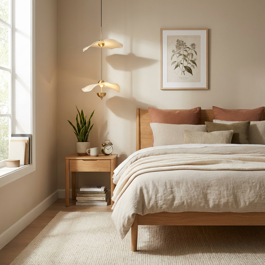 Pendant Light | Wave Bowl-Shape Vertical Layout