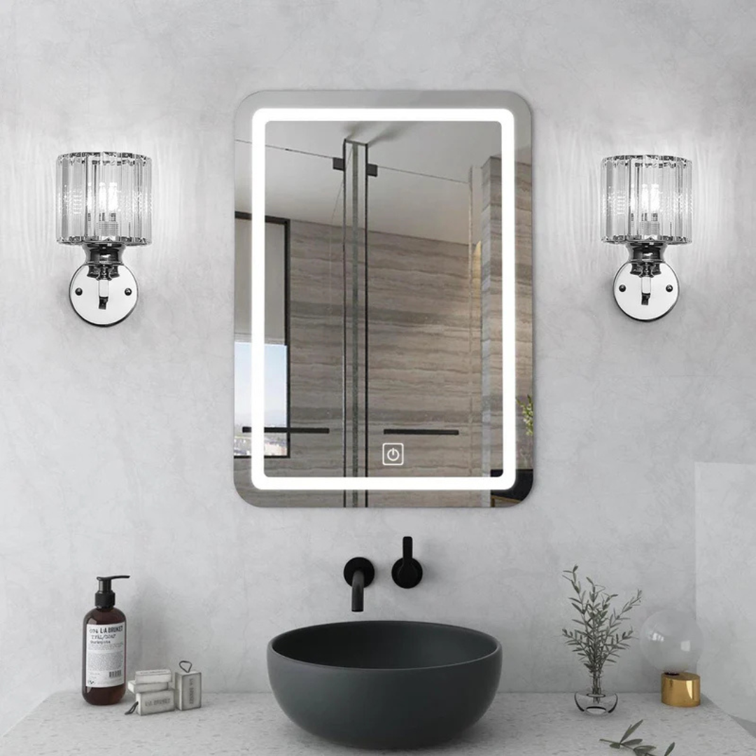 Wall Light | Faceted Square and Round Form
