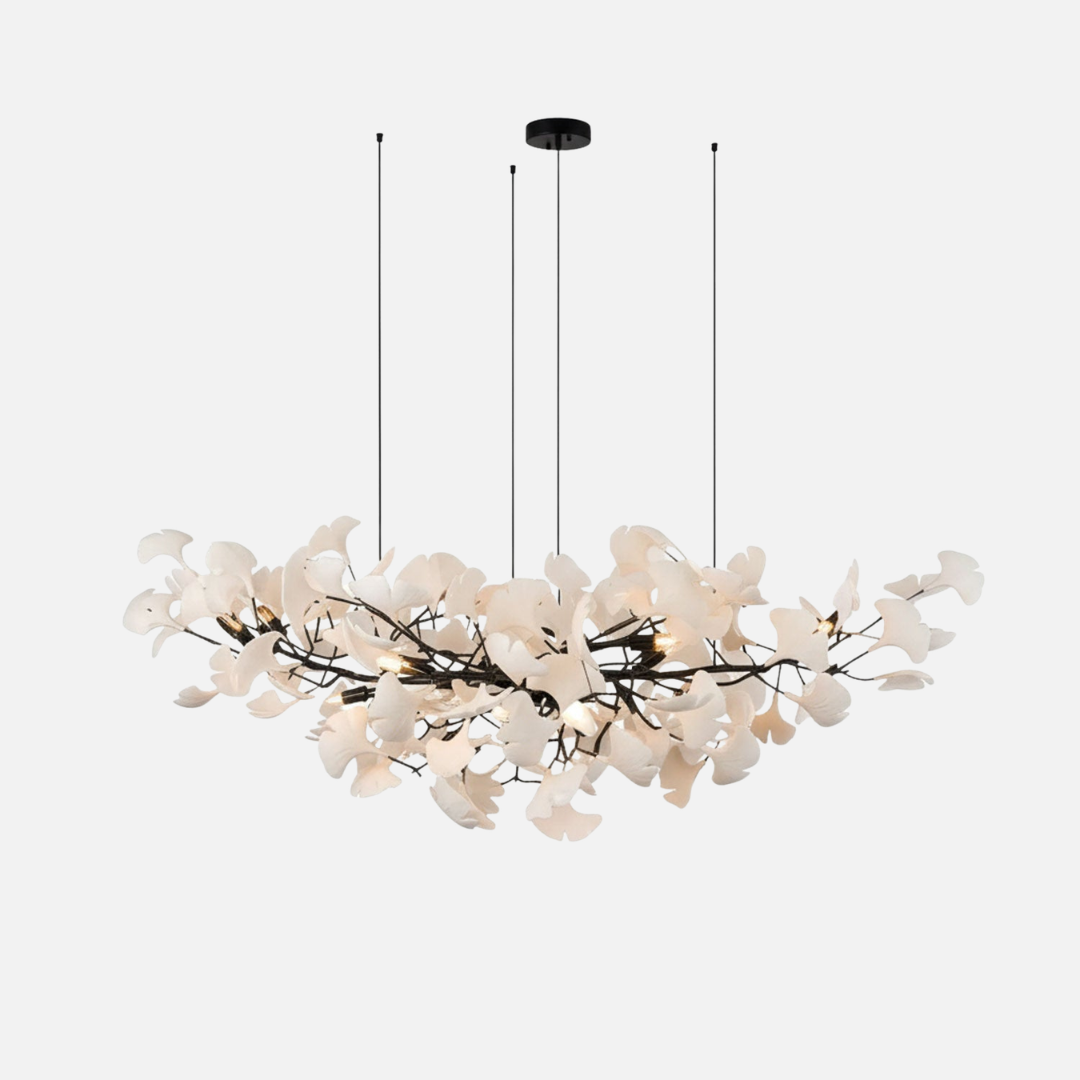 Chandelier Light | Gingko Leaf Design