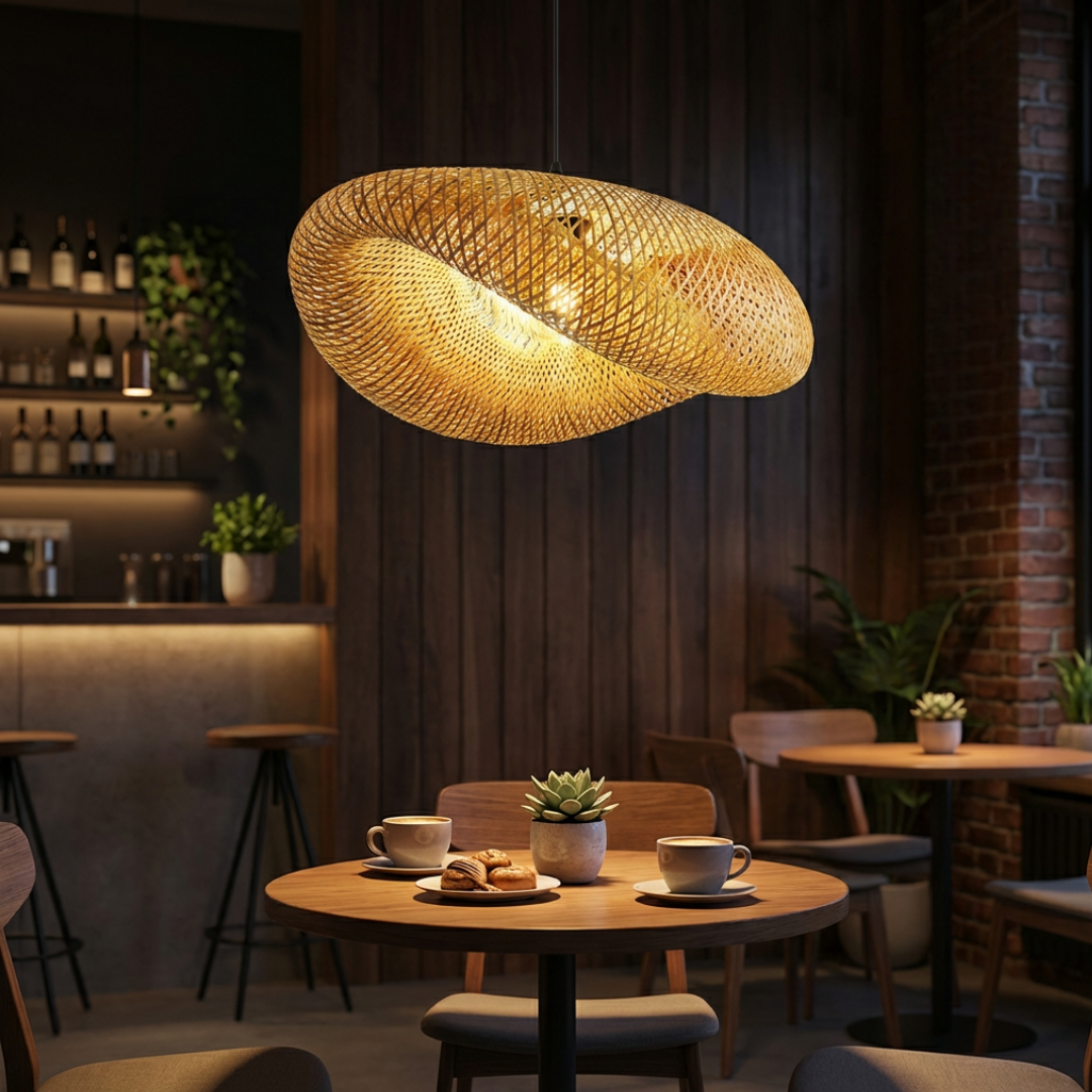 Pendant Light | Open Woven Style