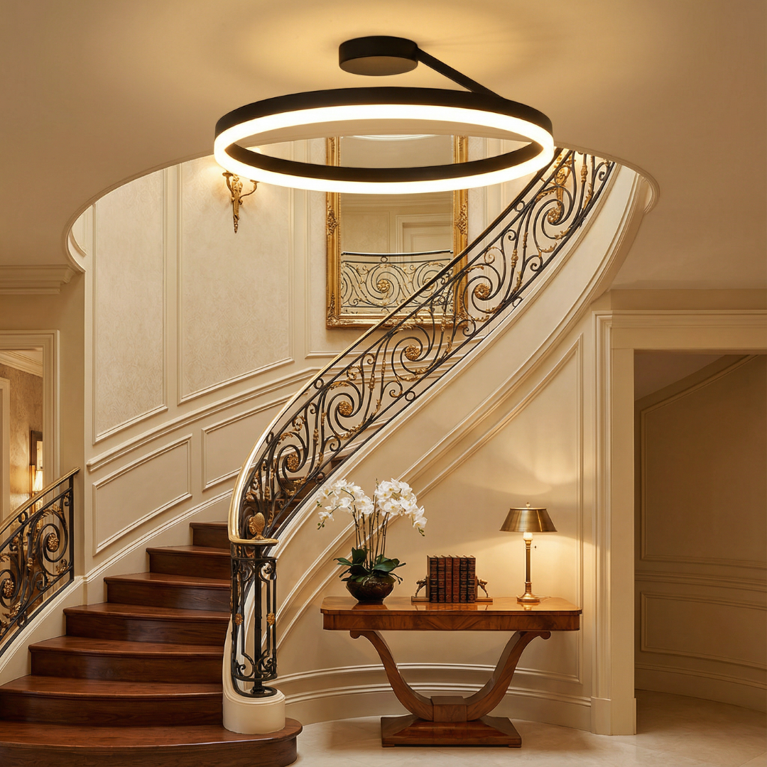 Ceiling Light | Offset Circle