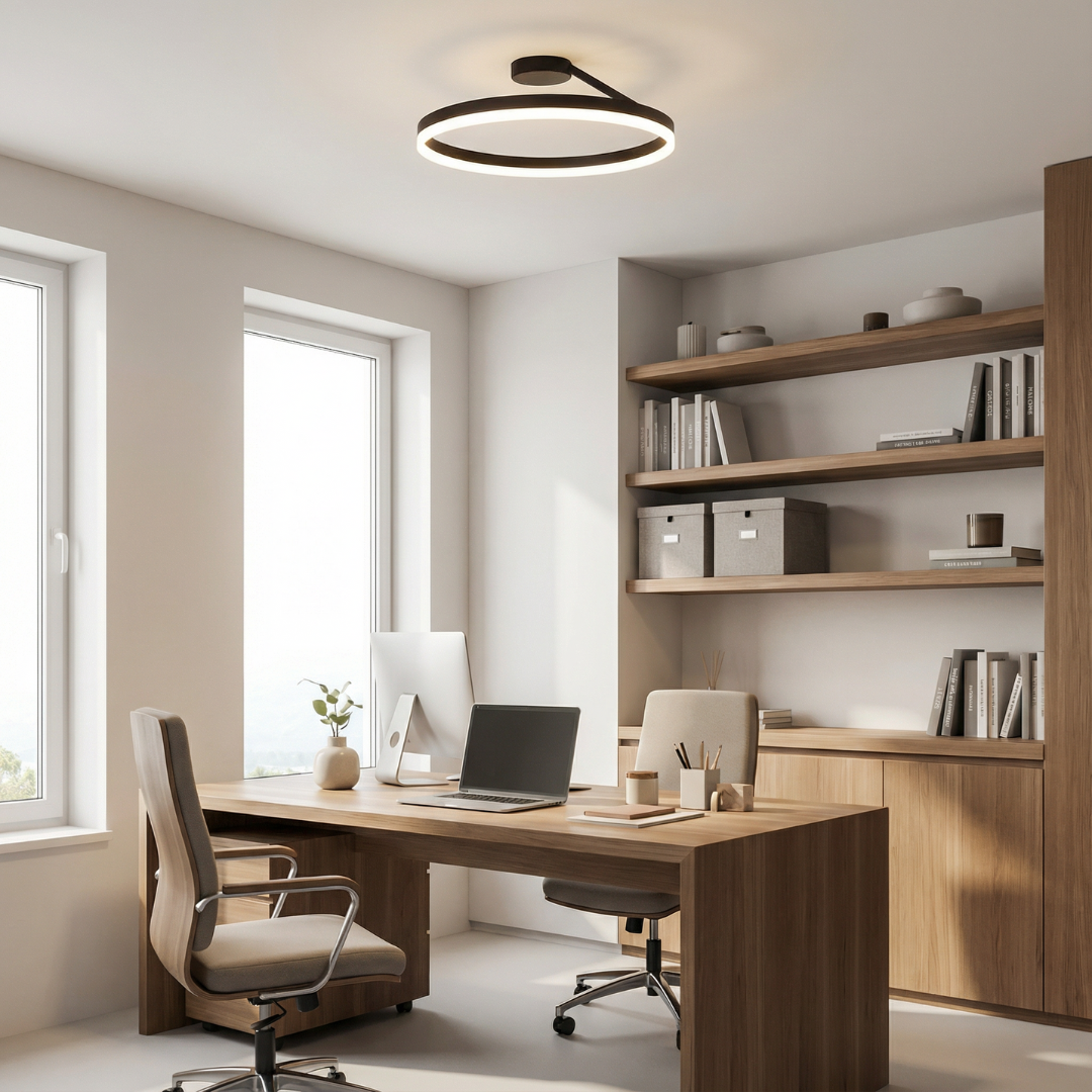Ceiling Light | Offset Circle