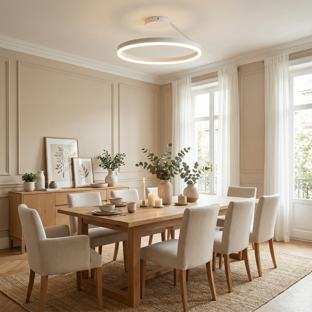 Ceiling Light | Offset Circle