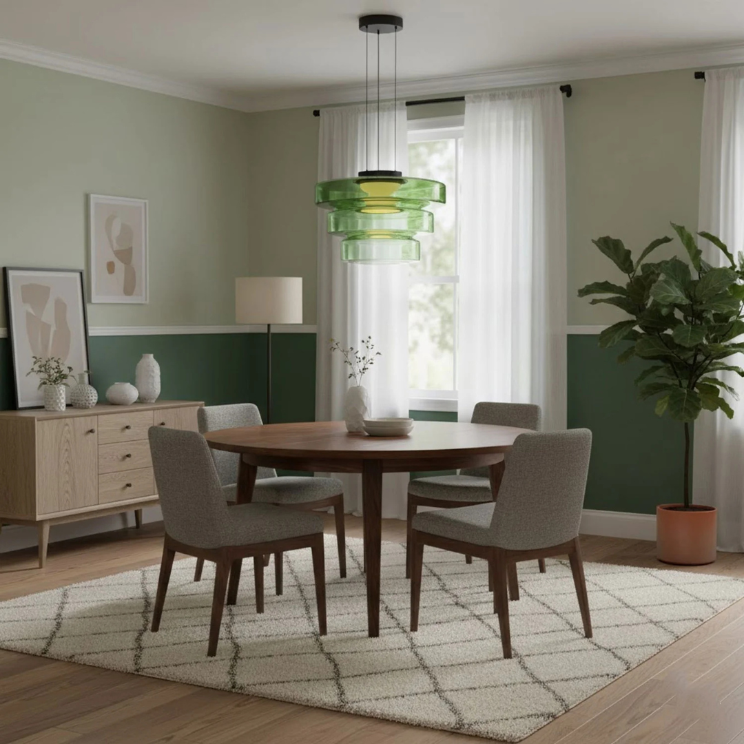 Pendant Light | Layered Disc Lamp