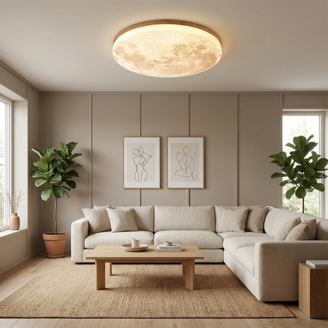 Ceiling Light | Moon Surface