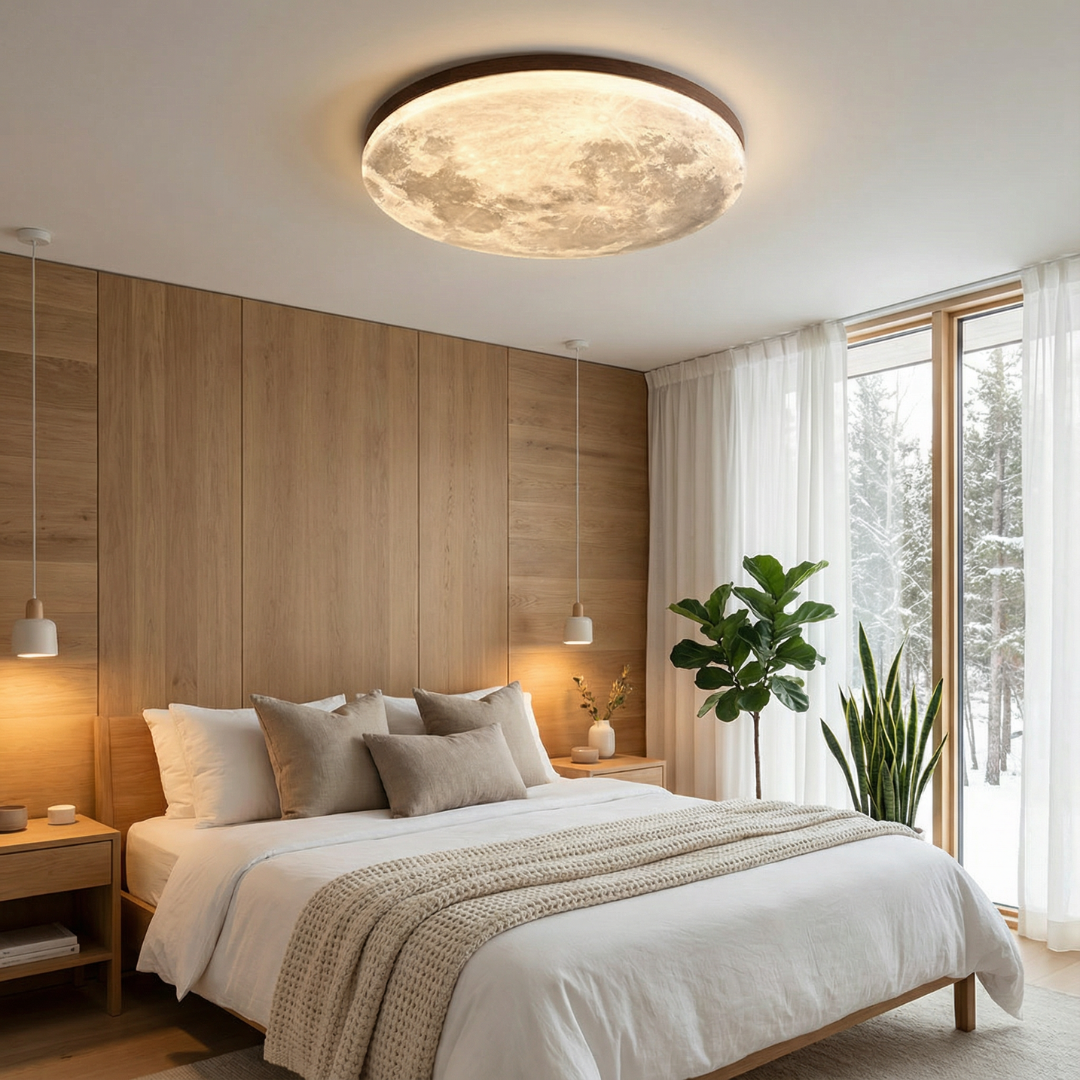 Ceiling Light | Moon Surface
