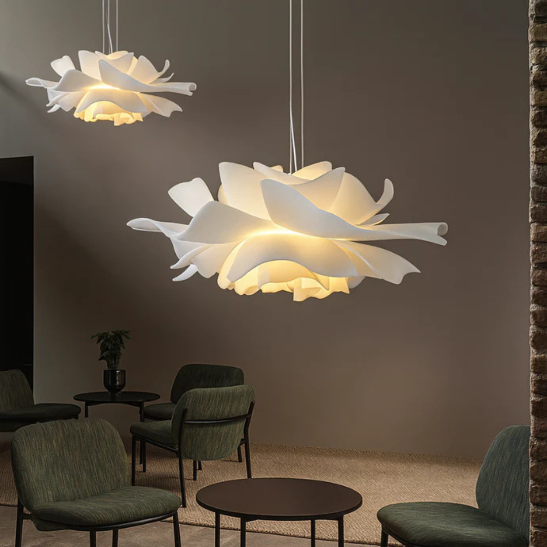 Pendant Light | Nordic Flower Petal Bloom