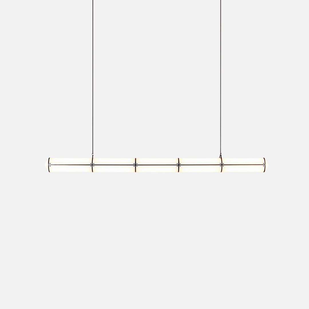 Pendant Light | Slim Cylinder Multi-cable Suspension