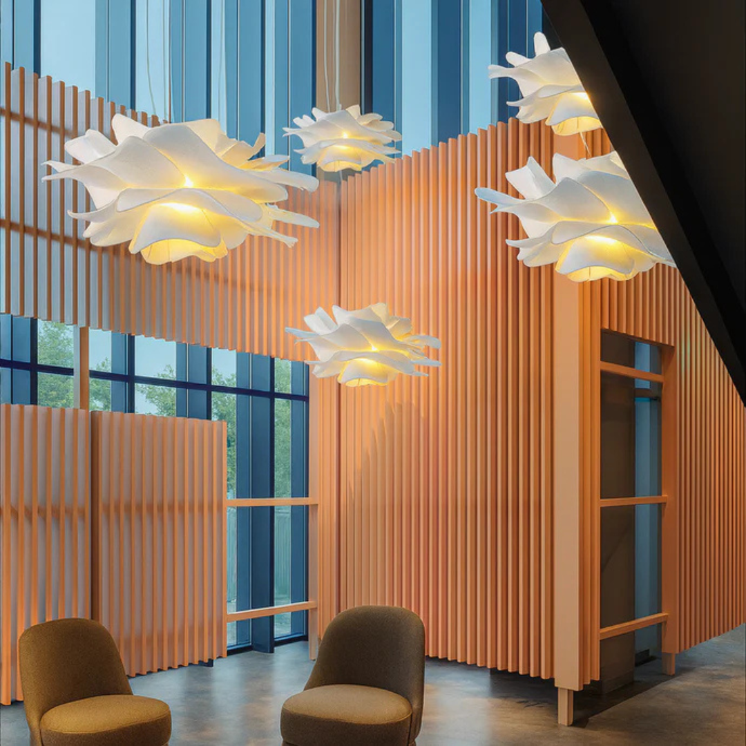 Pendant Light | Nordic Flower Petal Bloom