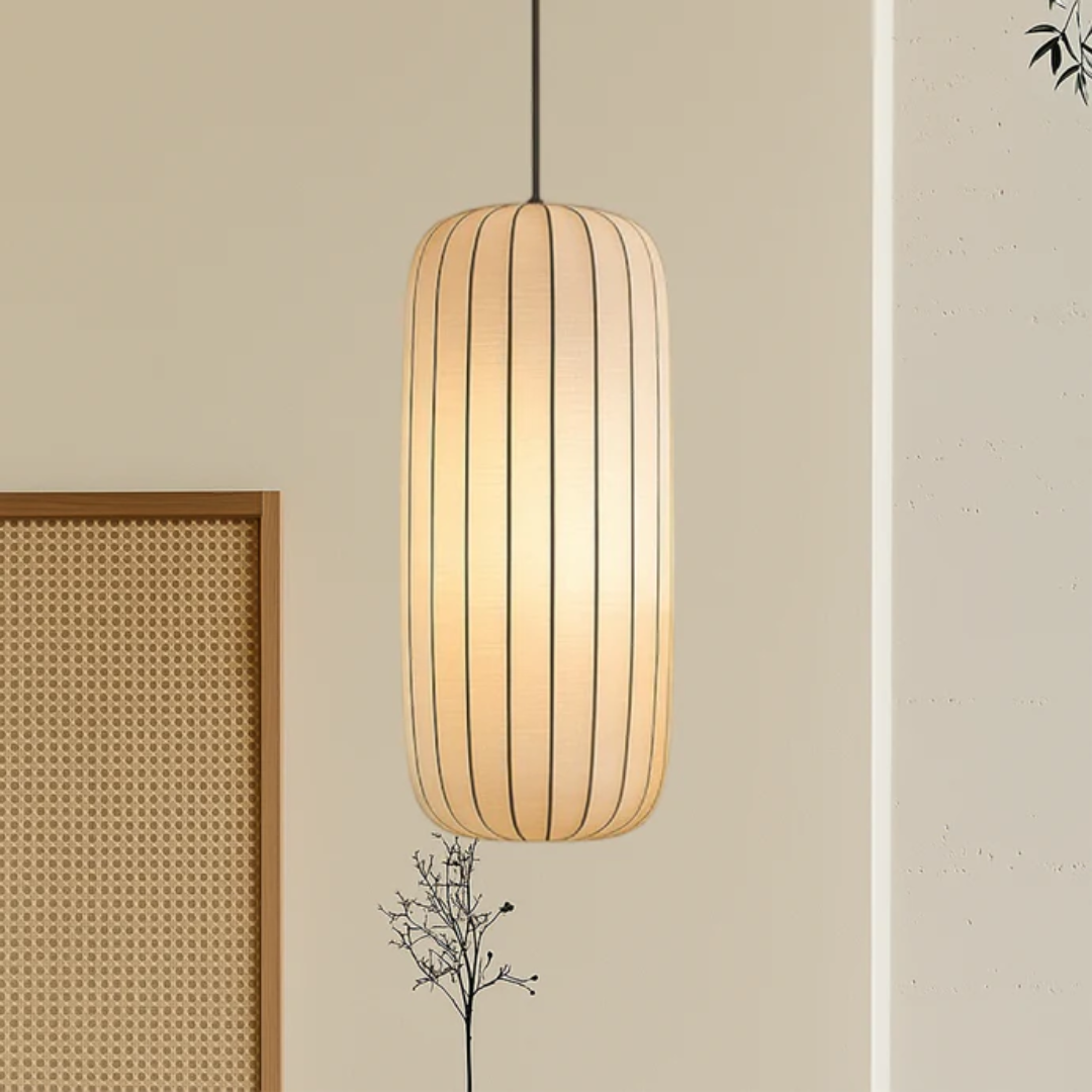 Pendant Light | Farbric Wabi Sabi Style