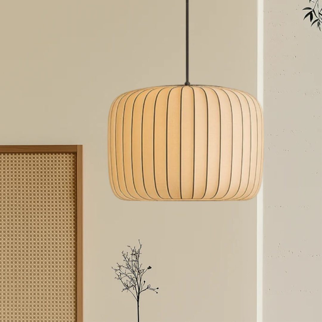 Pendant Light | Farbric Wabi Sabi Style