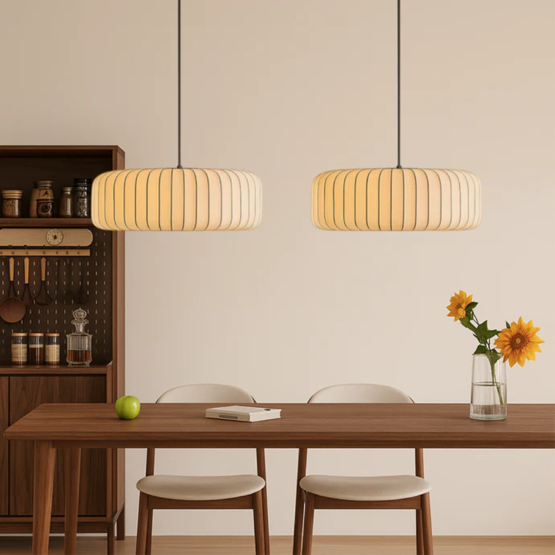 Pendant Light | Farbric Wabi Sabi Style