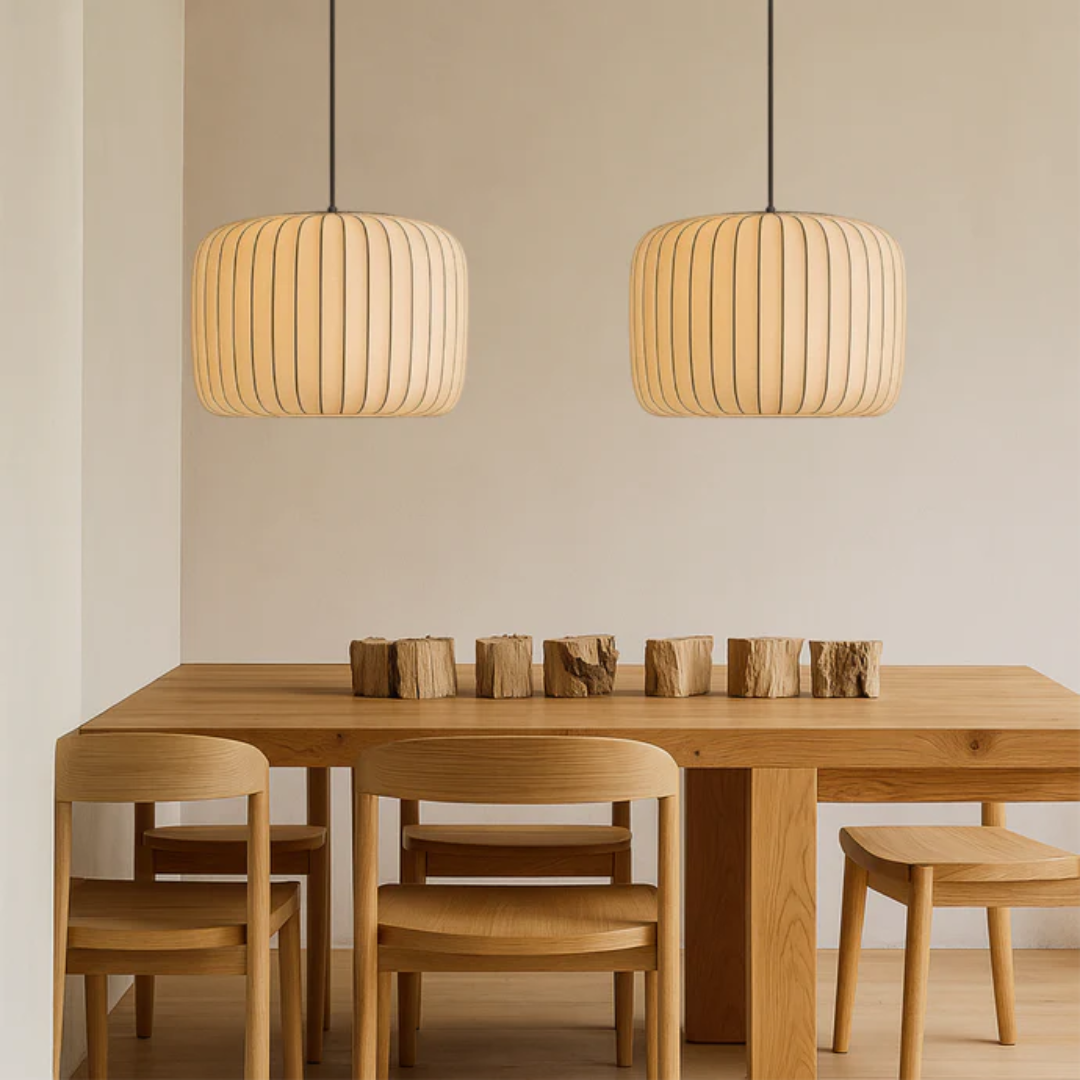Pendant Light | Farbric Wabi Sabi Style