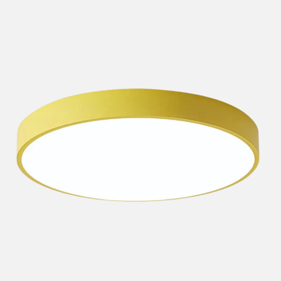 Ceiling Light | Minimal Disc Slim Circular Form
