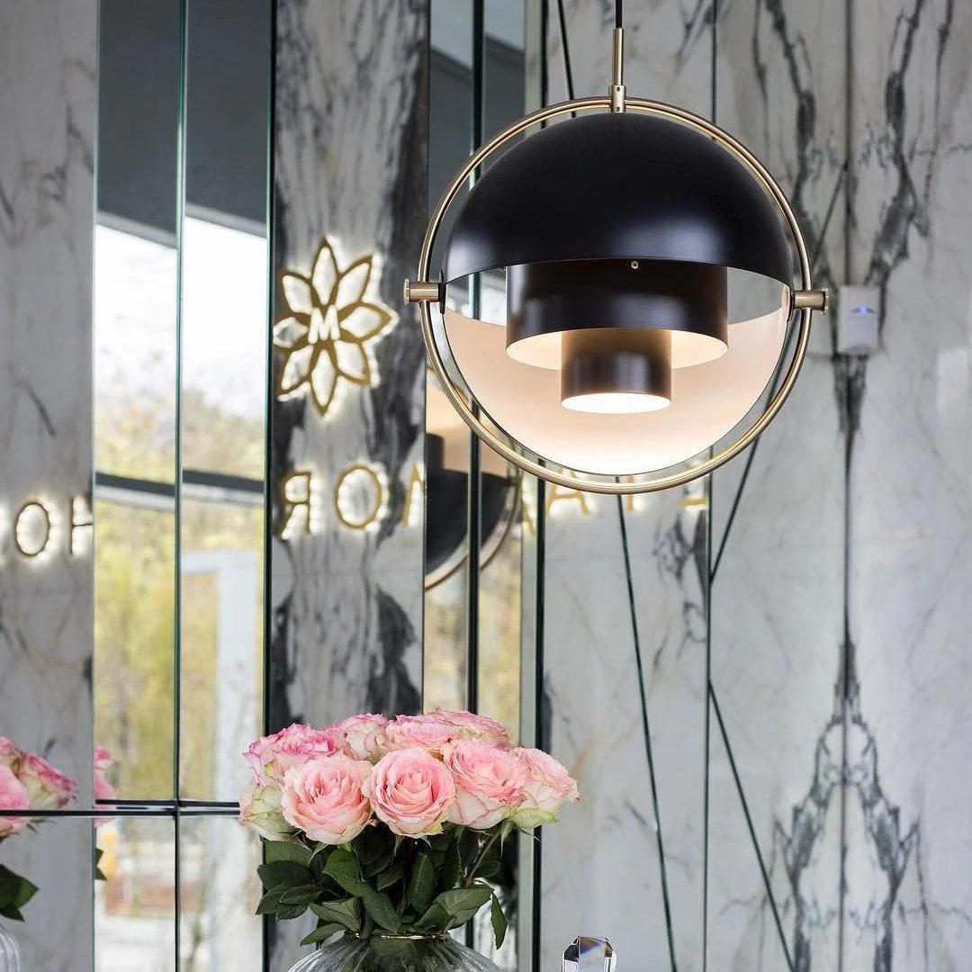 Pendant Light | Multi-Light Rotating Shade
