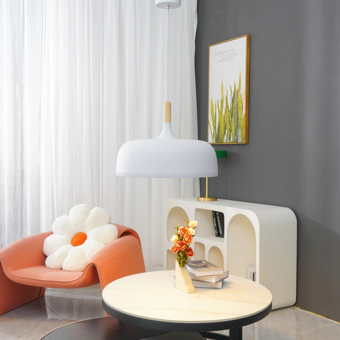 Pendant Light | Rounded Acorn Form