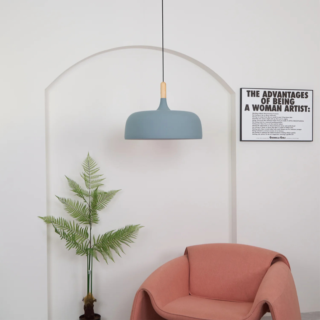 Pendant Light | Rounded Acorn Form