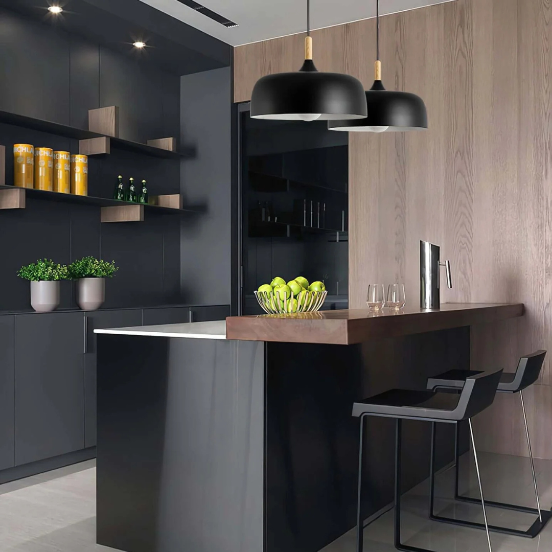 Pendant Light | Rounded Acorn Form
